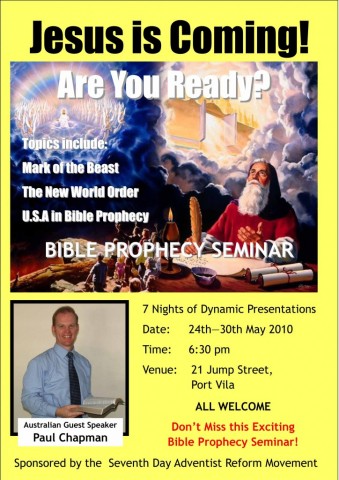 JesusIsComingInvitation Vanuatu