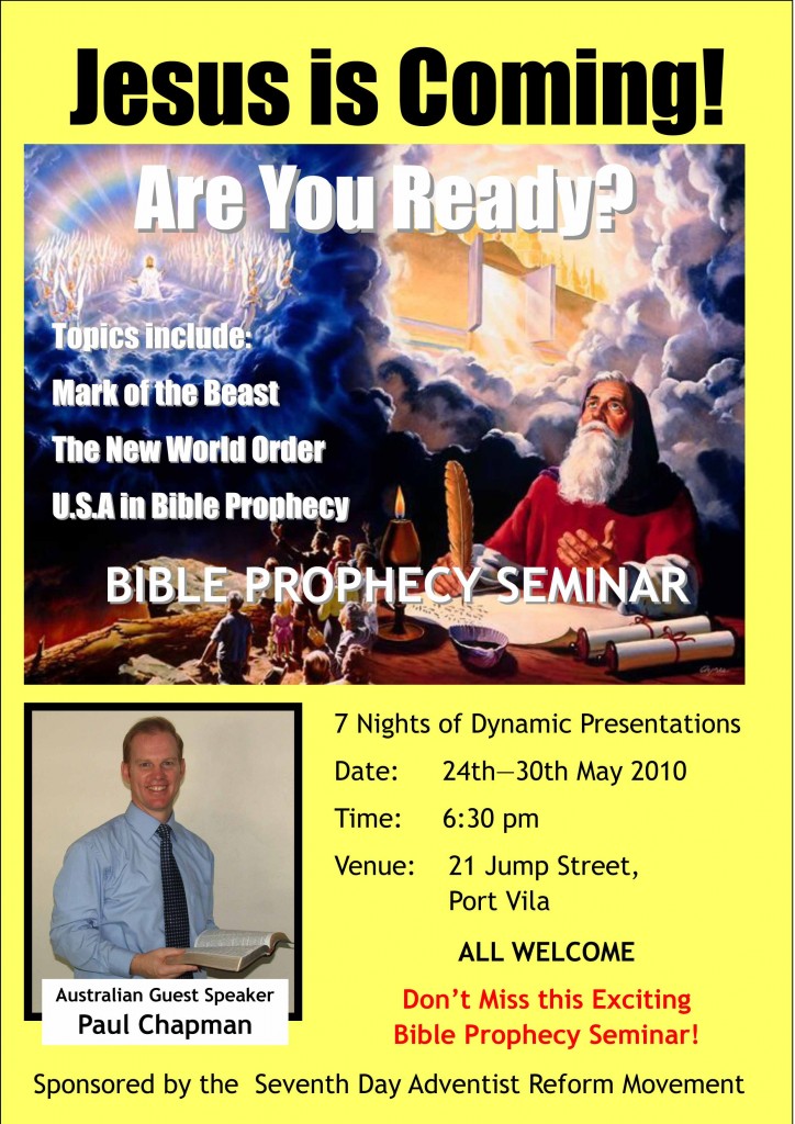 JesusIsComingInvitation Vanuatu