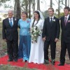 Couple with Brides family
