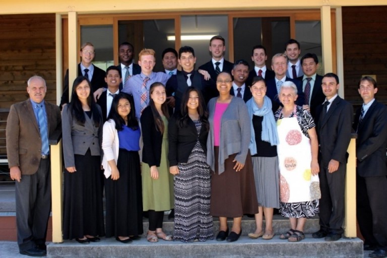 Students and Teachers at Elim Heights