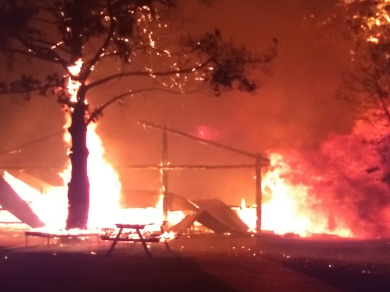 4 Meeting Hall On Fire
