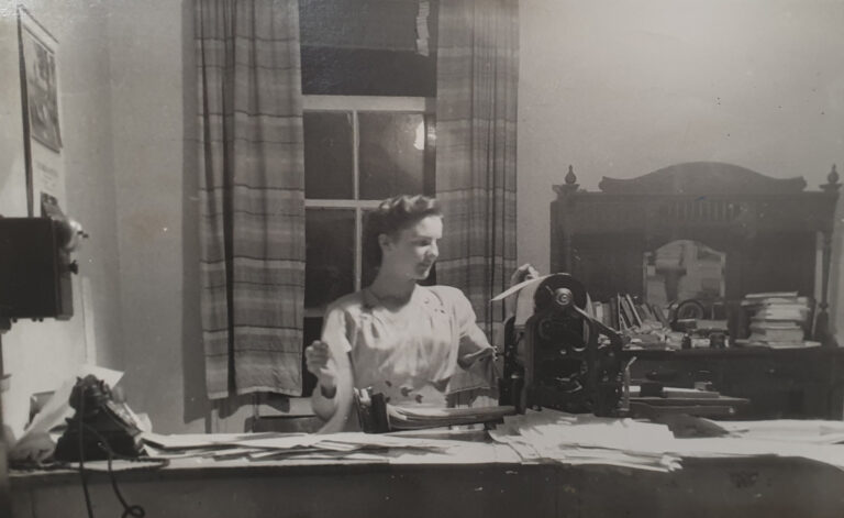 1. Elaines Young Days Working At Auburn Office
