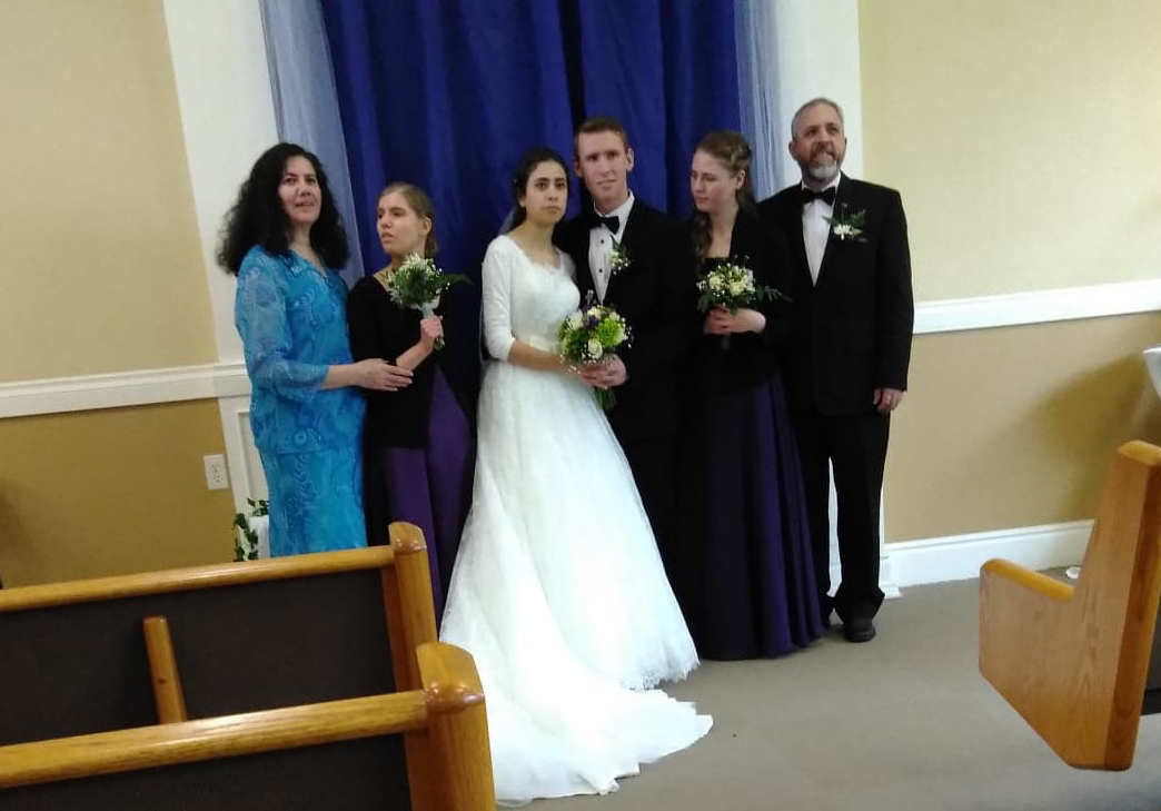 Matthew and Simone with Family
