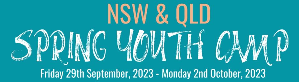 NSW QLD YOUTH CAMP 2023 Banner