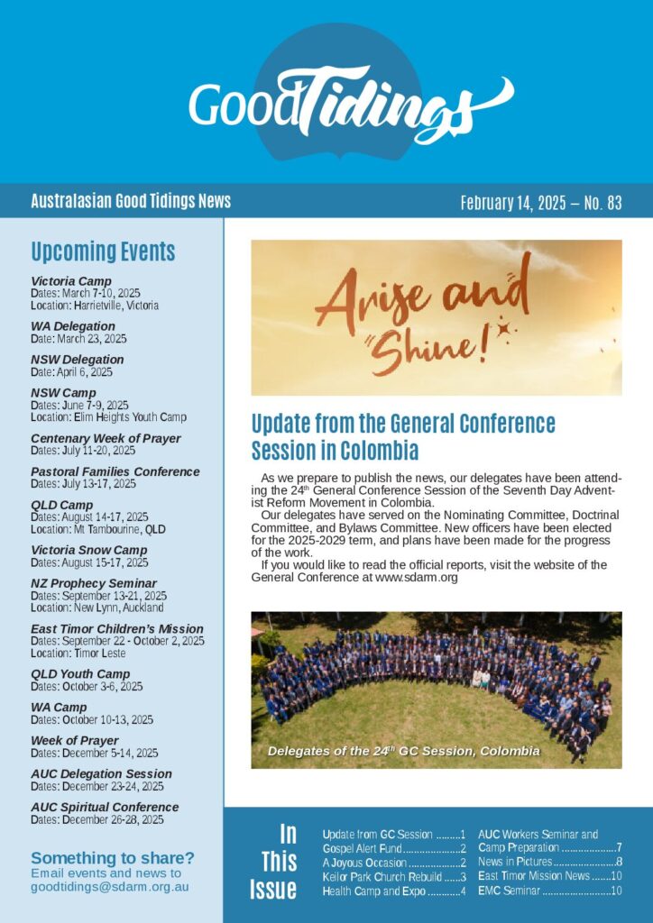 Good Tidings News #83