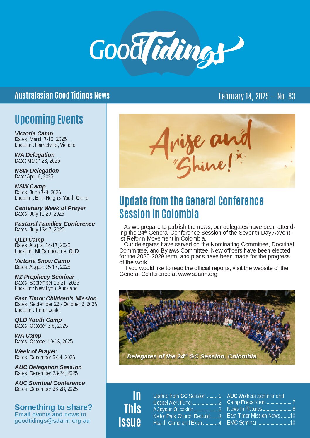 Good Tidings News #83